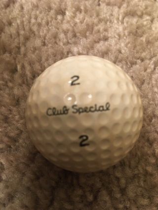 Vintage Acushnet Titleist Club Special Golf Ball 2 Rare Collectible