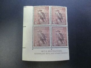 Pre Decimal Stamps: Bcof Block Mnh - Rare (f376)
