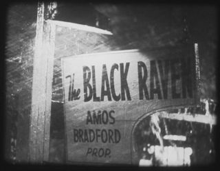 16mm Film The Black Raven (1943) George Zucoo PRC Mystery/Horror Rare PD 2
