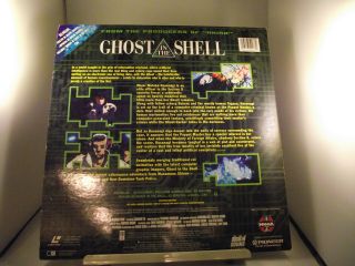 Rare Laserdisc - Ghost In The Shell Animated LD and DVD copies - FULLY 4