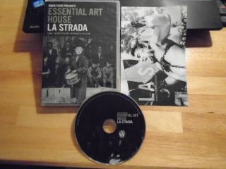 Rare Oop La Strada Dvd Federico Fellini 1954 Essential Art House Criterion Coll.
