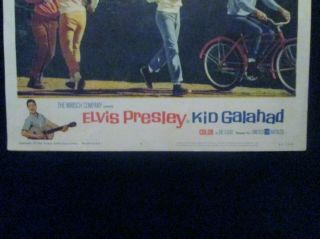 1962 Kid Galahad Rare Classic 11x14 Movie Lobby Card 4 Elvis Presley 4