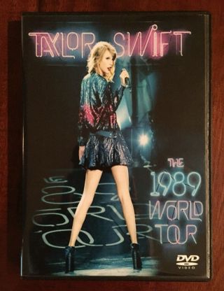 Dvd Taylor Swift 1989 World Tour Live Sydney,  Australia 11 - 28 - 15 Rare
