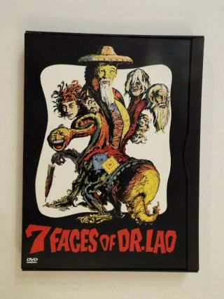 Seven Faces Of Dr.  Lao (dvd,  2000) - Tony Randall - Rare - Barbara Eden - Circus