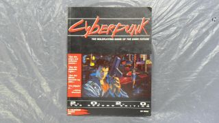 Rare 1990 Cyberpunk 2020 Rpg Book R.  Talsorian Jedko Games Australia - 2077 Game