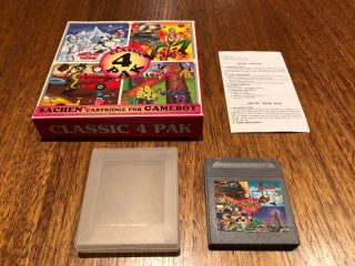 Classic 4 Pak - Complete - Hes / Sachen For Nintendo Gameboy Very Rare