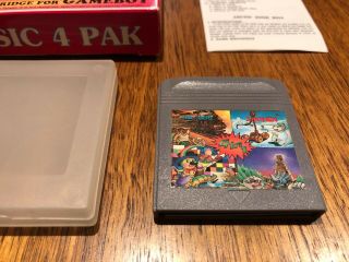 Classic 4 Pak - COMPLETE - HES / Sachen for Nintendo Gameboy VERY RARE 4