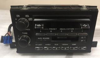 1993 - 1996 Cadillac Fleetwood Brougham Stereo Radio Cd Player Tape Player Rare
