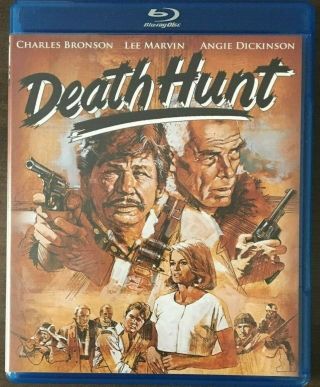 Death Hunt (blu - Ray) - Lee Marvin - Charles Bronson - Rare Oop