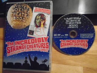 Rare Oop Mystery Science Theater 3000 Dvd Incredibly Strange Creatures Horror 64