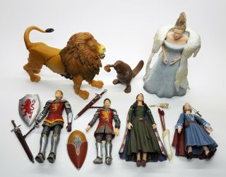 Chronicles Of Narnia - Complete Set Of 6 Action Figures - Disney Store - Rare
