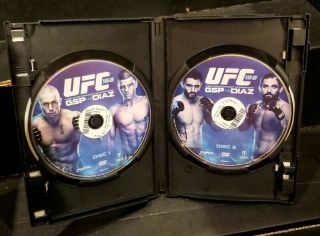 UFC 158 DVD Nick Diaz Vs Georges St - Pierre GSP VERY RARE DVD MMA 3