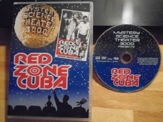 Rare Oop Mystery Science Theater 3000 Dvd Red Zone Cuba 