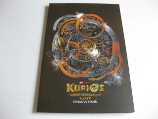 Very Rare Cirque Du Soleil Kurios Japan Tour Program Japanese Brochure