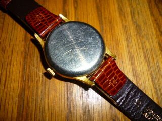 Rare Men ' s 1950s Smiths DeLuxe 15 Jewels Watch Everest Dial With Issues 6