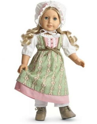 American Girl Caroline’s Work Outfit Dress - Rare Hard To Find No Doll