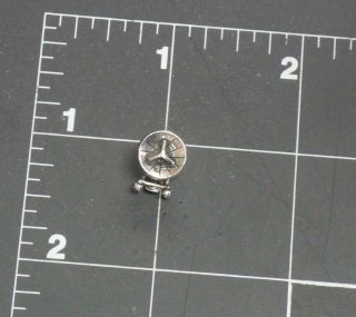Rare Apollo Lunar Lander Rendezvous Radar Pin.  Silver Tone