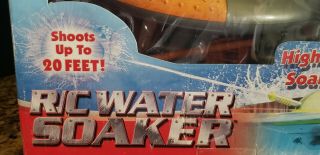 Rare R/c Water Soaker By Swimways,  Shoots 20 Feet,  Saucer Cannon Pool T50