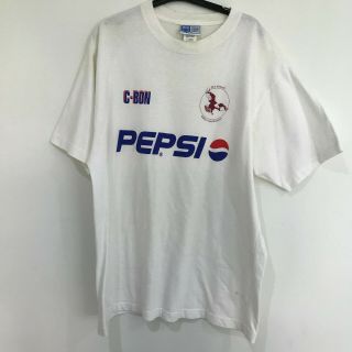Rare Retro Nswrl Pepsi Manly Sea Eagles Xl Rugby League Player T - Shirt - 1980s