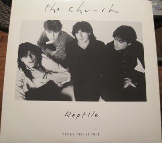 The Church - Reptile - 12 In Promo Single - Usa - Ps - 80s Psych Oop Rare L@@k