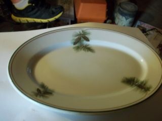 Rare Syracuse China Pine Cone Platter