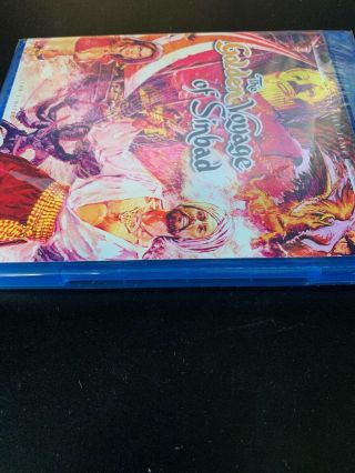 Golden Voyage of Sinbad Blu - ray Twilight Time 1973 LE OOP RARE - ; 5