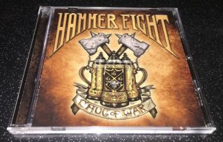 Hammer Fight - Chug Of War Cd Rare Oop Heavy Metal 2013 Horror Pain Gore Death