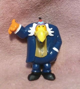 Rare Vintage Count Duckula Igor Pvc Figure Toy - 1990 Bully Germany Bullyland
