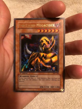 Yugioh The Fiend Megacyber Psv - 100 1st Edition Ultra Rare Nm Never Played