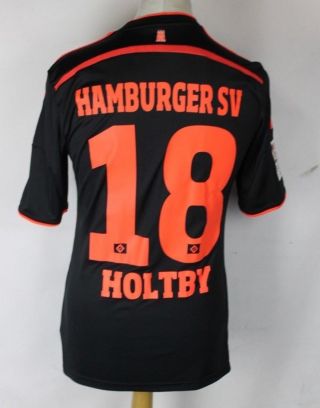 Holtby 18 Hamburg Away Football Shirt 14 - 15 Adidas Small Mens Rare