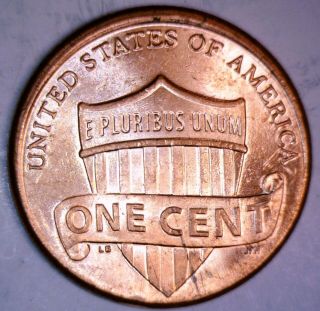 2018 Find Very Rare Date Off Center Error Lincoln Cent Bu O/c Coin Nr