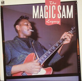 Magic Sam – The Magic Sam Legacy 1989 Rare White Promo Lbl Lp