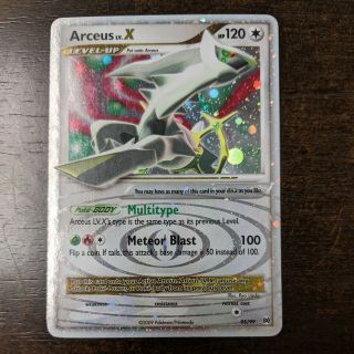 Ultra Rare Arceus Lv.  X - Platinum Lp 95/99 Pokemon