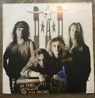 D - A - D - No Fuel Left For The Pilgrims - 1989 Very Rare Mexican Lp Hard Rock