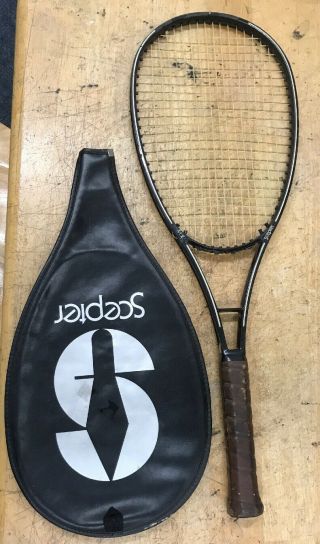 Rare Vintage Scepter X - L2 Tennis Racquet W/ Cover 4 1/2 L Grip