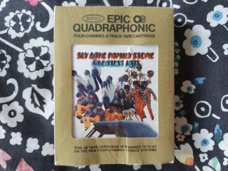 Sly & The Family Stone - Greatest Rare Orig Us Quad Epic Unplayed 8 - Track Tape
