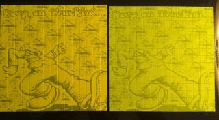 Robert Crumb Keep on truckin LSD Blotter Art Small Size Very Rare Adam Stanhope 2