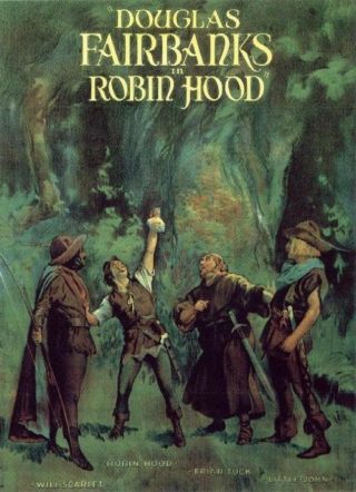 Robin Hood Rare Classic Dvd 1922 Silent Film Douglas Fairbanks