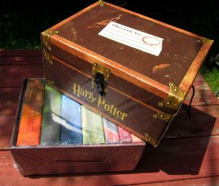 Harry Potter Boxed Set 1 - 7 With Trunk,  Ship Box 2007 As Rare