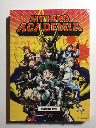 My Hero Academia Season One 1 Dvd Funimation Rare Out Of Print Oop Region 1 Usa
