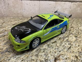 Rare 1995 Mitsubishi Eclipse The Fast And The Furious 1:18 Racing Champions
