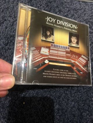 Joy Division Cd Rare Martin Hannett’s Personal Mixes - Ian Curtis Hook Order