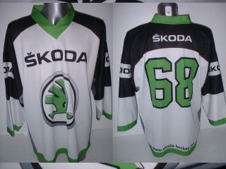 Skoda Player Match 68 Jersey Adult Xl Ice Hockey Shirt Trikot Nhl Top Rare Top