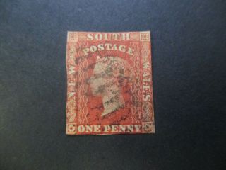 Nsw Stamps:1856 Imperf - Rare (c266)