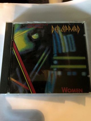 Def Leppard Woman Cd Single Rare Promotional Cd Not