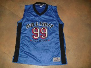 No Limit Basketball Jersey Master P Rare All Star 99 Sz Xl Soldier Percy Miller