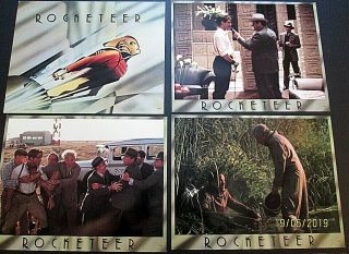 Bill Campbell,  Jennifer Connelly (the Rocketeer) Rare Ver,  Movie Lobby Card Set