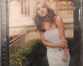 Britney Spears Cd Single “lucky” With Rare Instrumental Track Promo Only