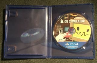 Job Simulator PS4 (Sony PlayStation 4,  2017) Rare And Hard To Find 3