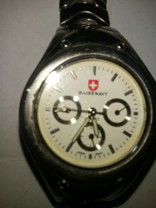 Vintage Swiss Navy Watch Rare Collectible